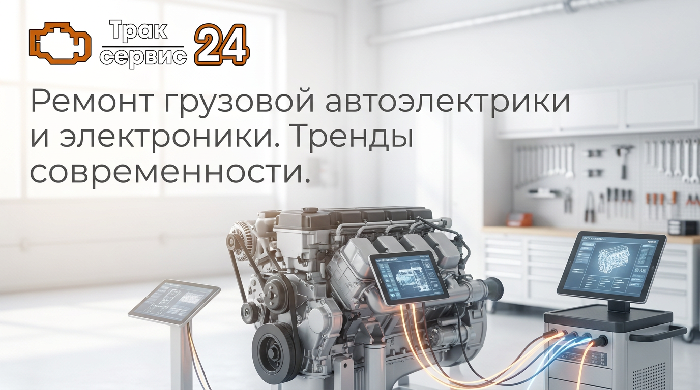 Ремонт грузовой автоэлектрики и электроники. Тренды современности.
