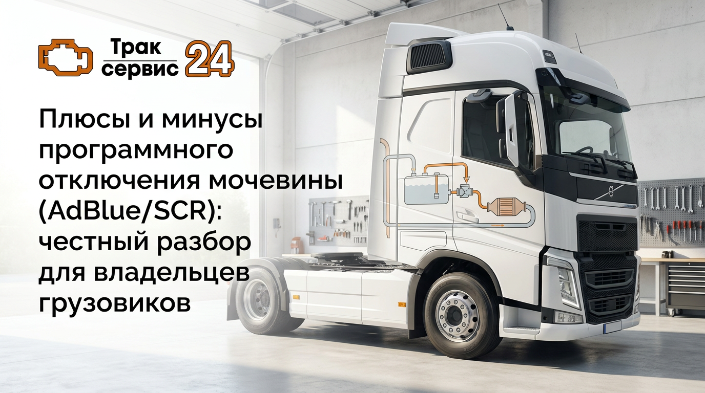 Плюсы и минусы программного отключения мочевины (AdBlue/SCR): честный разбор для владельцев грузовиков